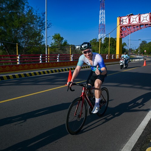 Race photo from Belitung Multisport Festival