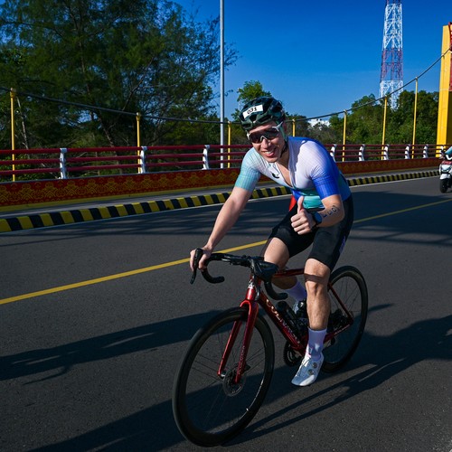 Race photo from Belitung Multisport Festival