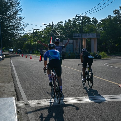 Race photo from Belitung Multisport Festival