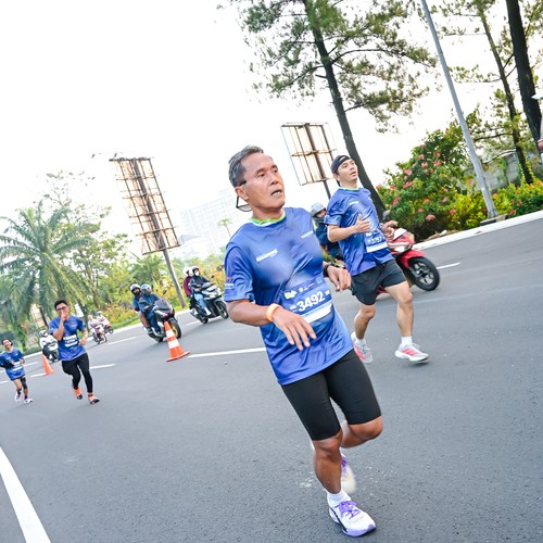 Race photo from BOGORUN 2026