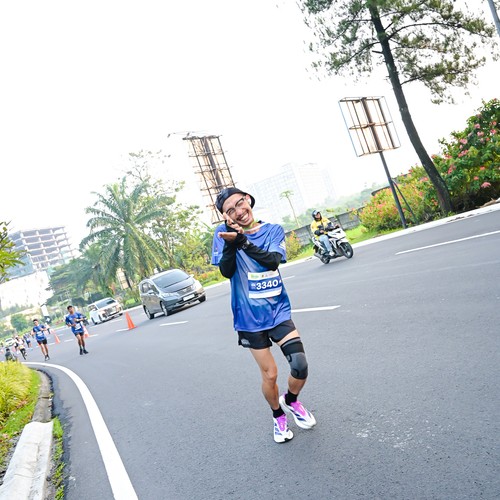 Race photo from BOGORUN 2026