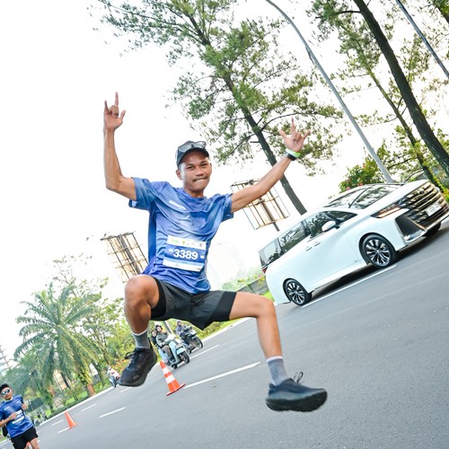 Race photo from BOGORUN 2026