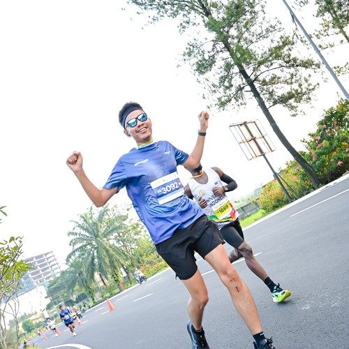 Race photo from BOGORUN 2026