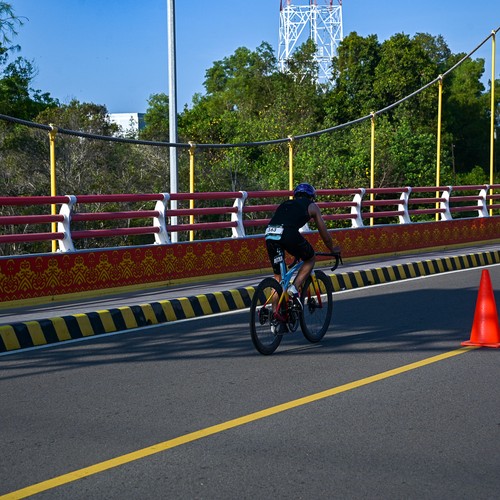 Race photo from Belitung Multisport Festival