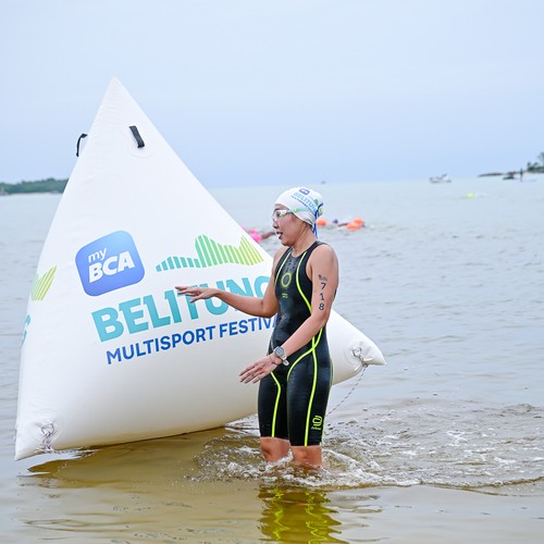 Race photo from Belitung Multisport Festival