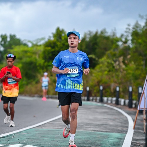 Race photo from Belitung Multisport Festival