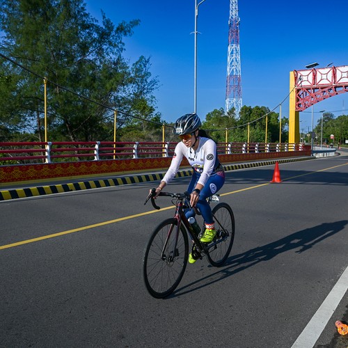 Race photo from Belitung Multisport Festival