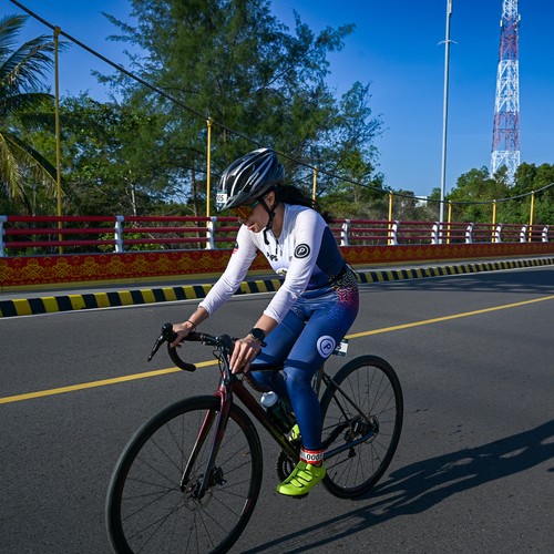 Race photo from Belitung Multisport Festival