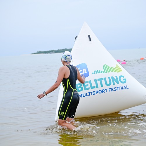 Race photo from Belitung Multisport Festival