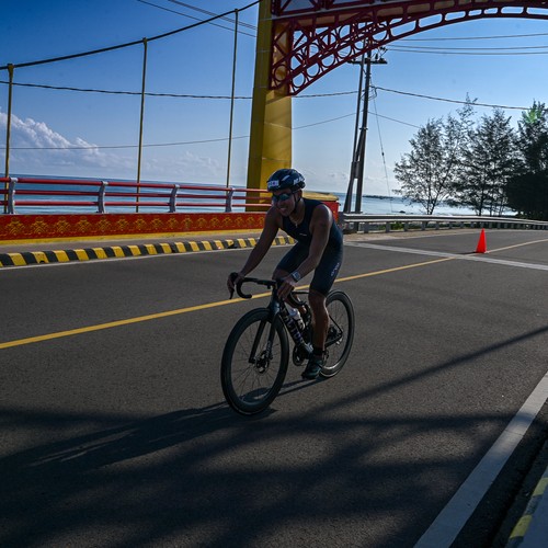 Race photo from Belitung Multisport Festival