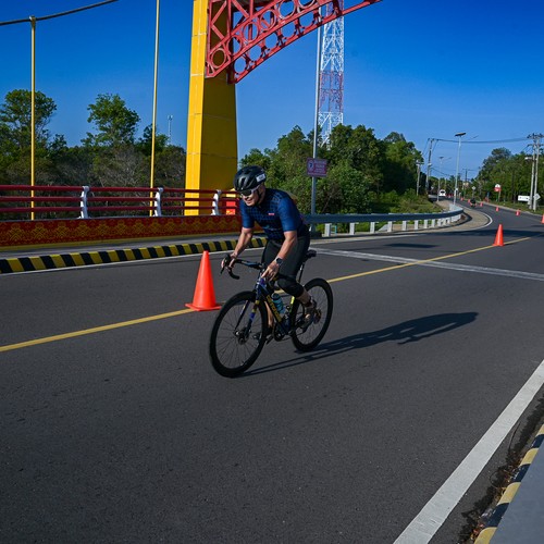 Race photo from Belitung Multisport Festival