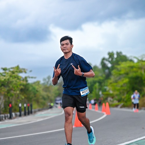 Race photo from Belitung Multisport Festival