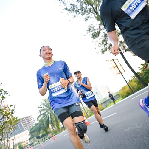 Race photo from BOGORUN 2026