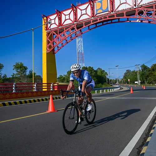 Race photo from Belitung Multisport Festival