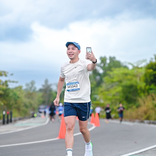 Race photo from Belitung Multisport Festival