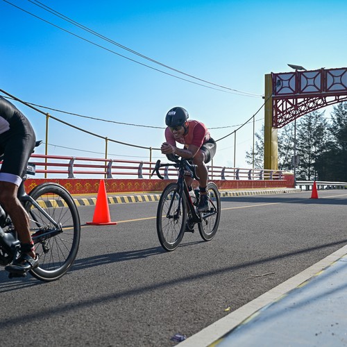 Race photo from Belitung Multisport Festival