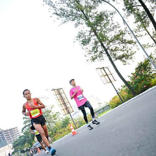 Race photo from BOGORUN 2026