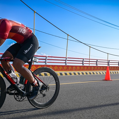 Race photo from Belitung Multisport Festival