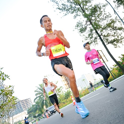 Race photo from BOGORUN 2026