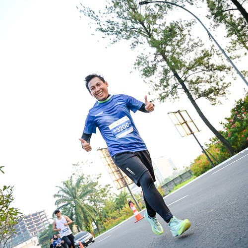 Race photo from BOGORUN 2026