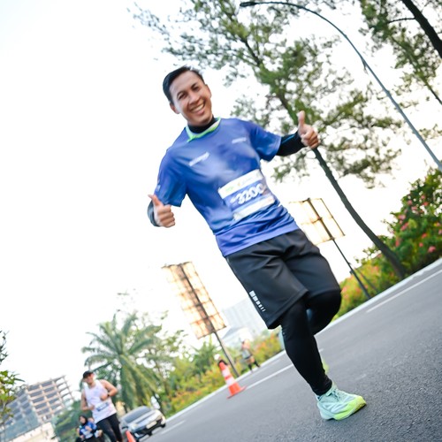 Race photo from BOGORUN 2026