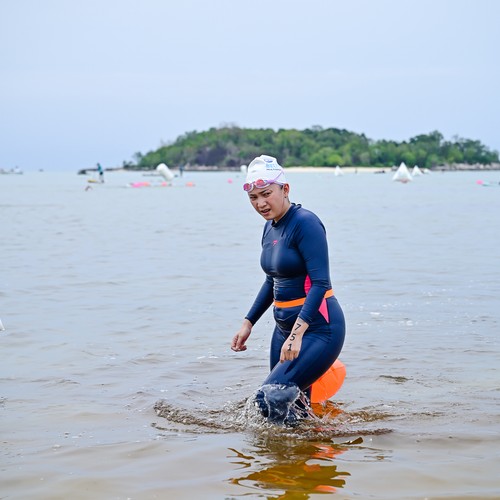 Race photo from Belitung Multisport Festival