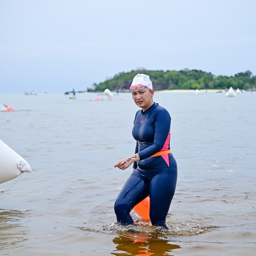 Race photo from Belitung Multisport Festival