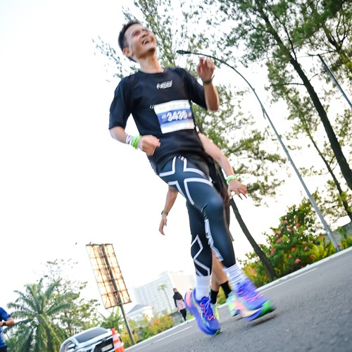Race photo from BOGORUN 2026