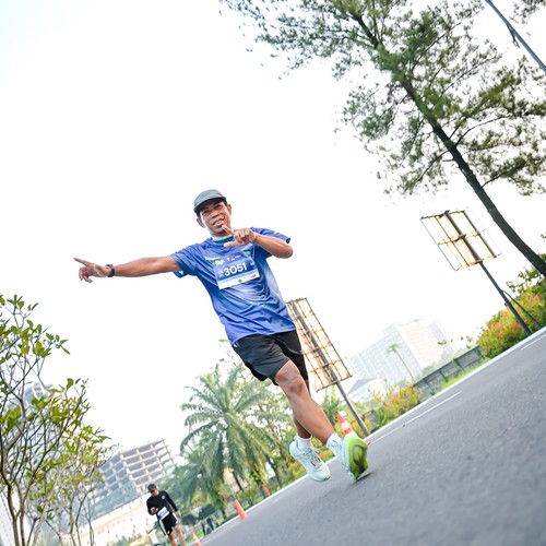 Race photo from BOGORUN 2026