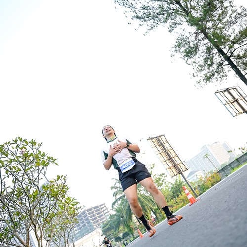 Race photo from BOGORUN 2026