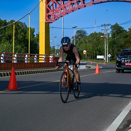 Race photo from Belitung Multisport Festival
