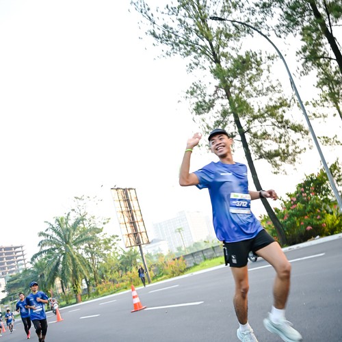 Race photo from BOGORUN 2026