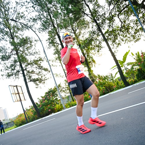 Race photo from BOGORUN 2026