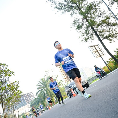 Race photo from BOGORUN 2026