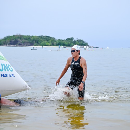 Race photo from Belitung Multisport Festival