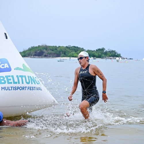 Race photo from Belitung Multisport Festival