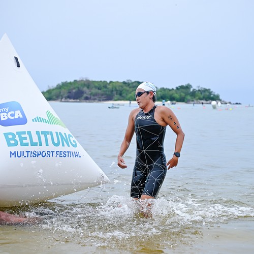 Race photo from Belitung Multisport Festival