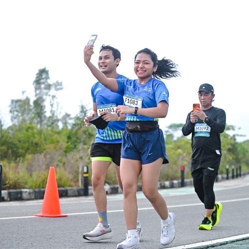 Race photo from Belitung Multisport Festival