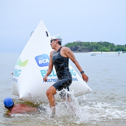 Race photo from Belitung Multisport Festival