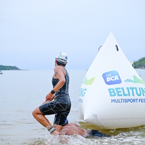 Race photo from Belitung Multisport Festival