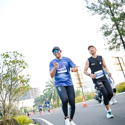 Race photo from BOGORUN 2026