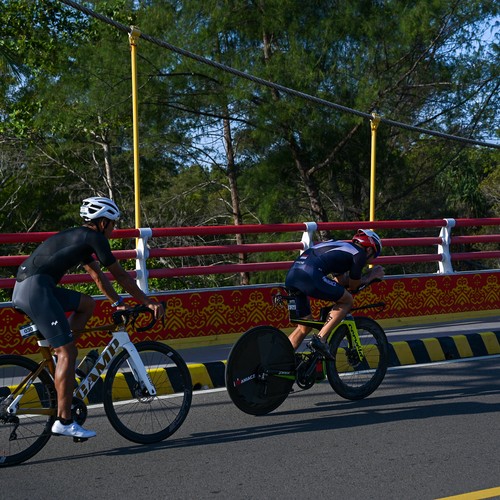 Race photo from Belitung Multisport Festival