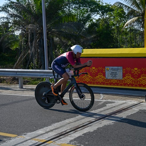 Race photo from Belitung Multisport Festival