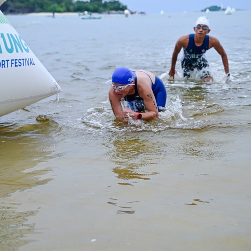 Race photo from Belitung Multisport Festival