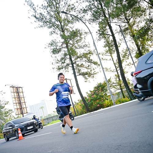 Race photo from BOGORUN 2026