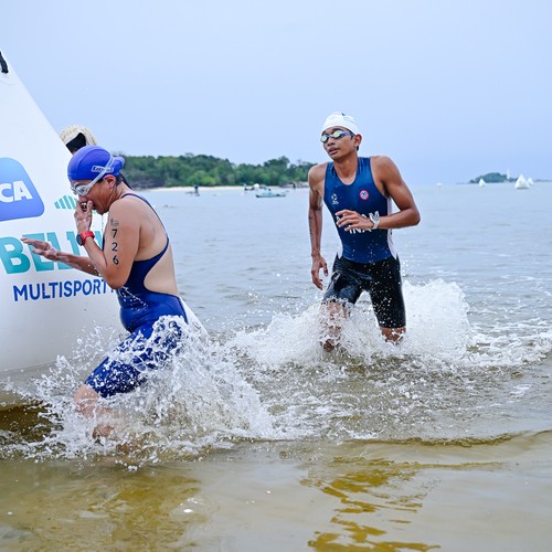 Race photo from Belitung Multisport Festival