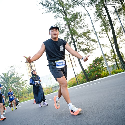 Race photo from BOGORUN 2026