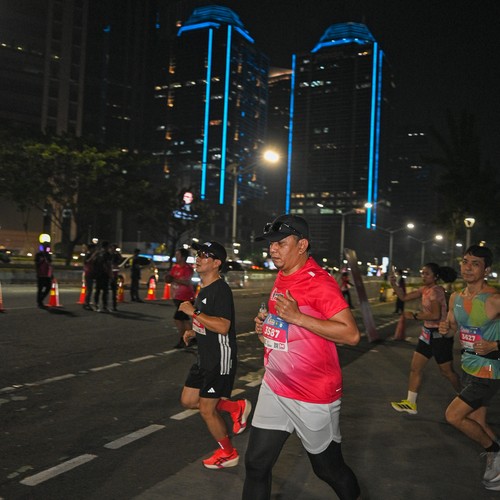 Race photo from SMARTFREN RUN 2026