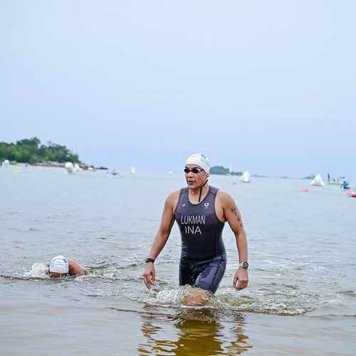 Race photo from Belitung Multisport Festival