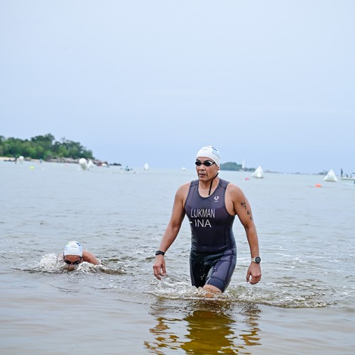Race photo from Belitung Multisport Festival